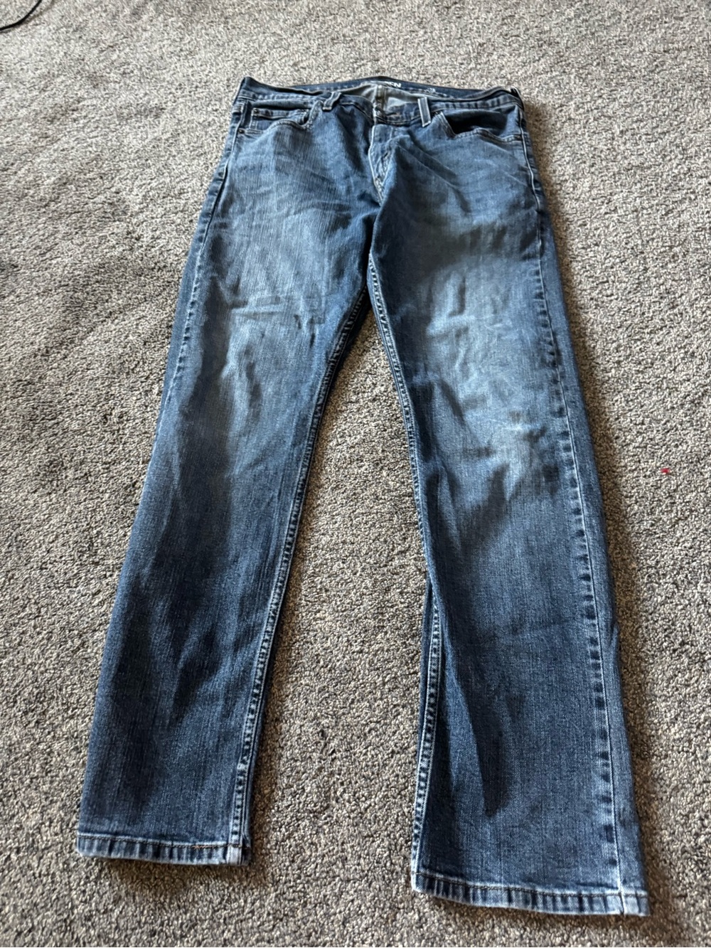 Levi's Men's Straight Jeans - Dark Blue